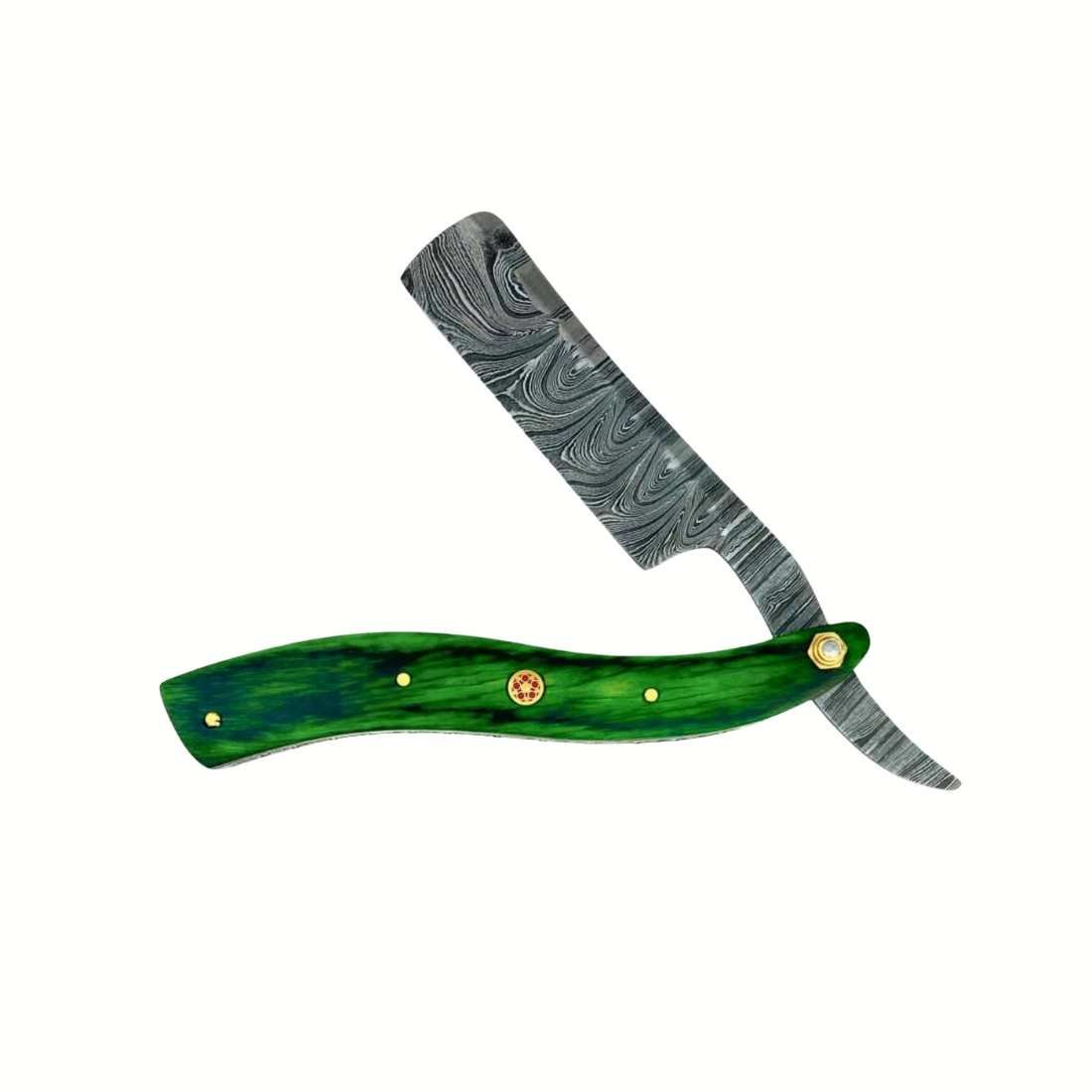 Damascus Steel Straight Razor