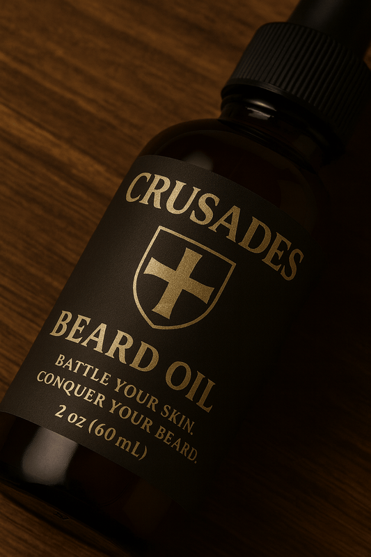 ⚔️ CRUSADES BEARD OIL — FORGED FOR MODERN WARRIORS