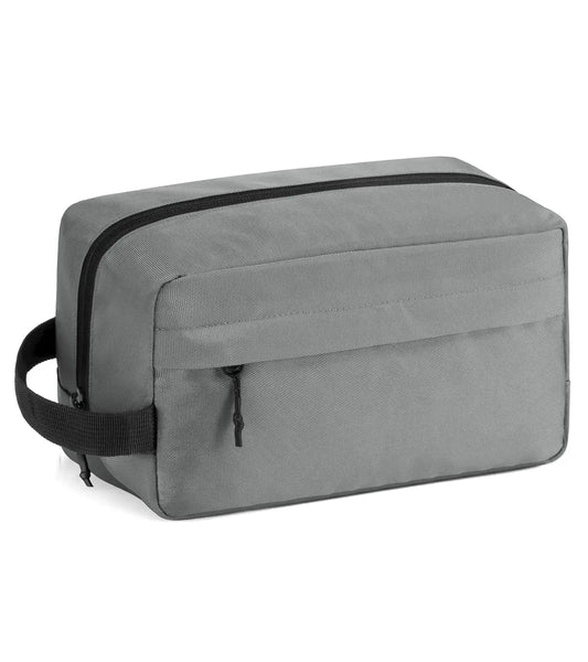 Vorspack Travel Toiletry Bag for Men - Large Water-Resistant Hanging Dopp Kit for Toiletries Accessories - Grey